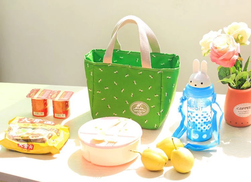 Baby Insulation Milk Bottle Bags Portable Flower Baby Care Mummy Food Infant Breast Milk Keep Warm Beach Vacation Tote BB5105 (34)