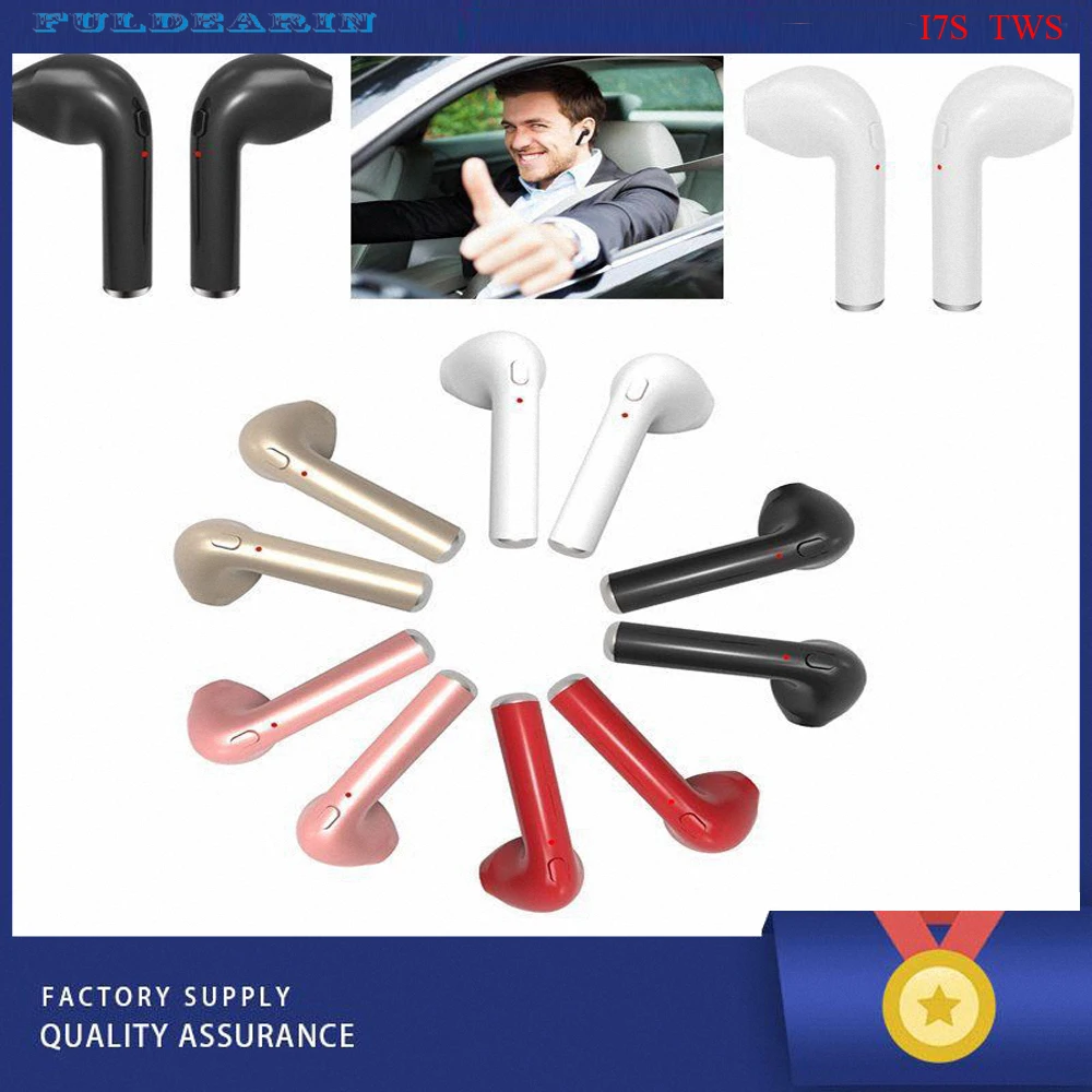 

Double Earphones Twins Earpieces Stereo TWS i7s Ture Wireless Bluetooth Earphones Earbuds Binaural Ear Bud fone de ouvido