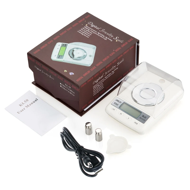 Mini High Accuracy 0.001~ 50g High Definition jewelry Scale high quality pocket electronic digital jewelry scales