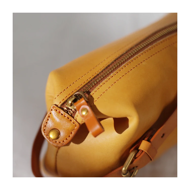 Aetoo bolsa feminina, pequena textura retro couro