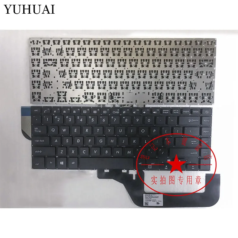 Laptop keyboard for ASUS VivoBook 15 X505BA X505 X505BP NSK-WK2SQ0T 0KNB0-4129TU00 english keyboard Laptop keyboard for ASUS VivoBook 15 X505BA X505 X505BP NSK-WK2SQ0T 0KNB0-4129TU00 english keyboard