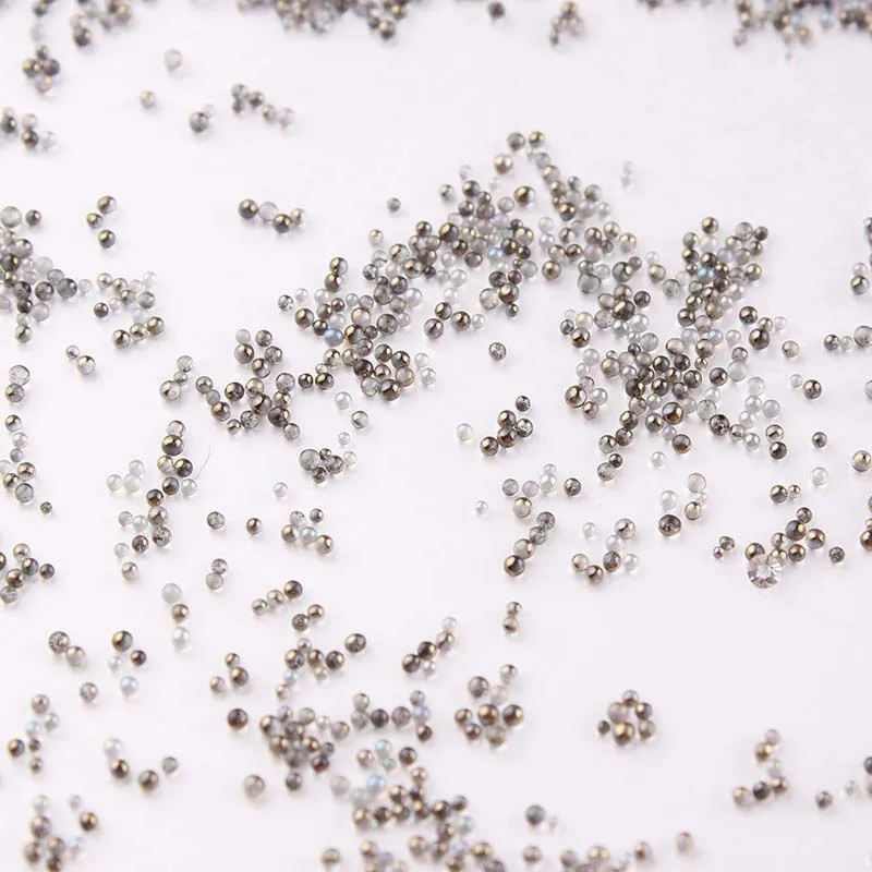 Taidian Шарм 1 бутылки Micro шарики для ногтей декоративные стразы драгоценный камень