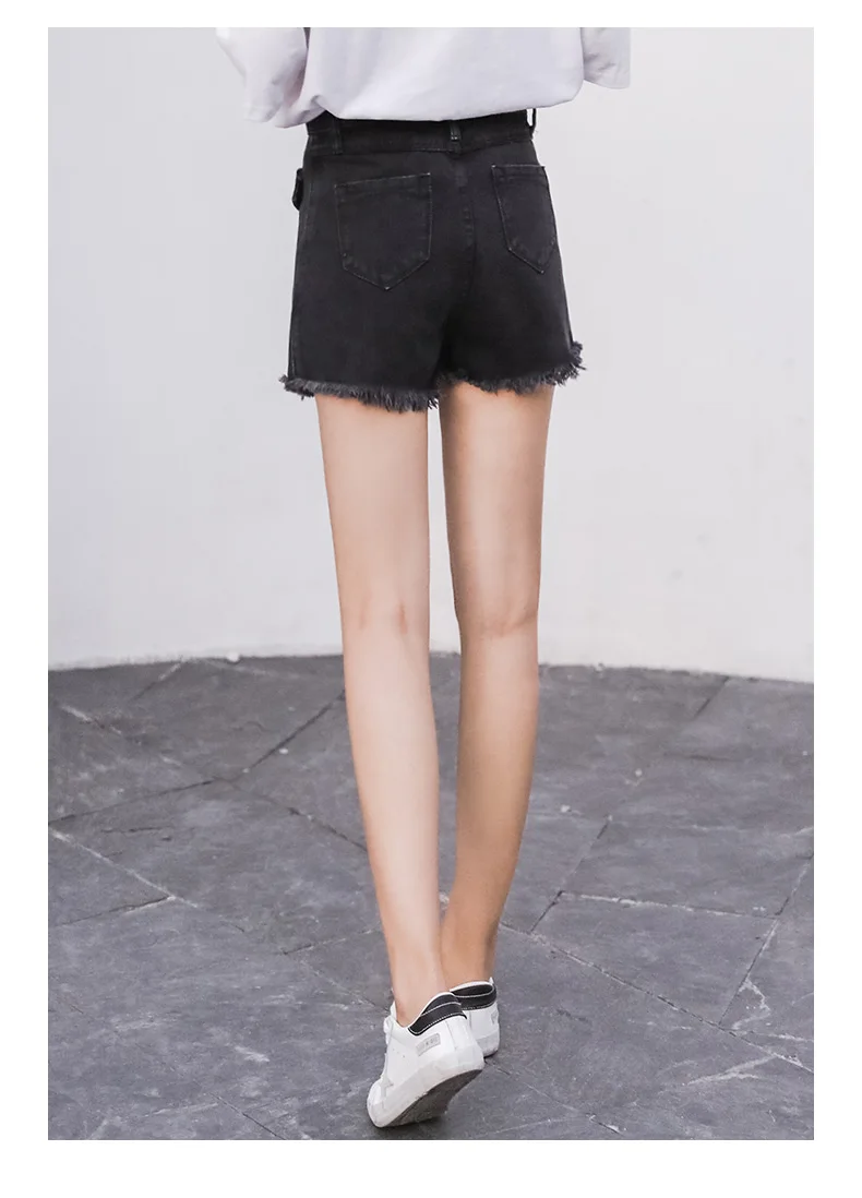 P Ammy 2018 кисточкой Джинсовые шорты юбки для девочек летние Высокая Талия Лидер продаж Короткие штаны в Корейском стиле Повседневная