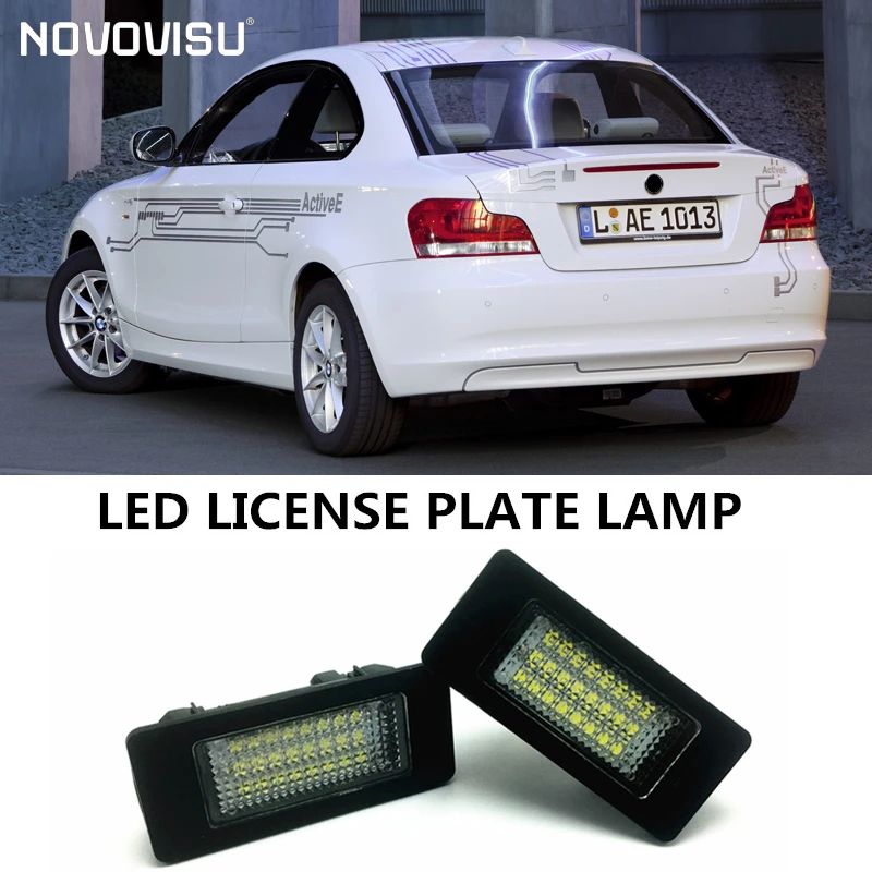 bmw 1 series number plate light