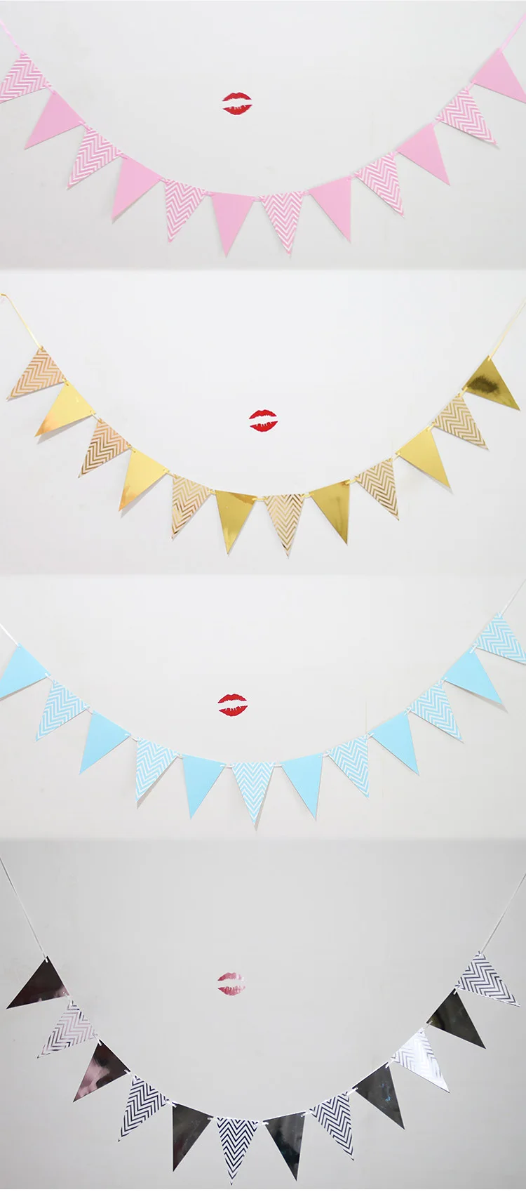 12 флаги 18 см С Днем Рождения овсянка баннеры Вымпел Baby Shower Свадебный венок Флаги партии для взрослых детей украшения поставки