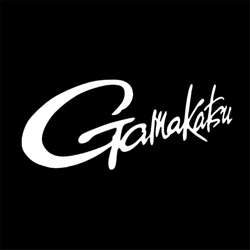 1PCS Personality Fun Car Stickers GAMAKAKU Outdoor Sports Fishing Car Styling Stickers BlackSilverlaser (3)