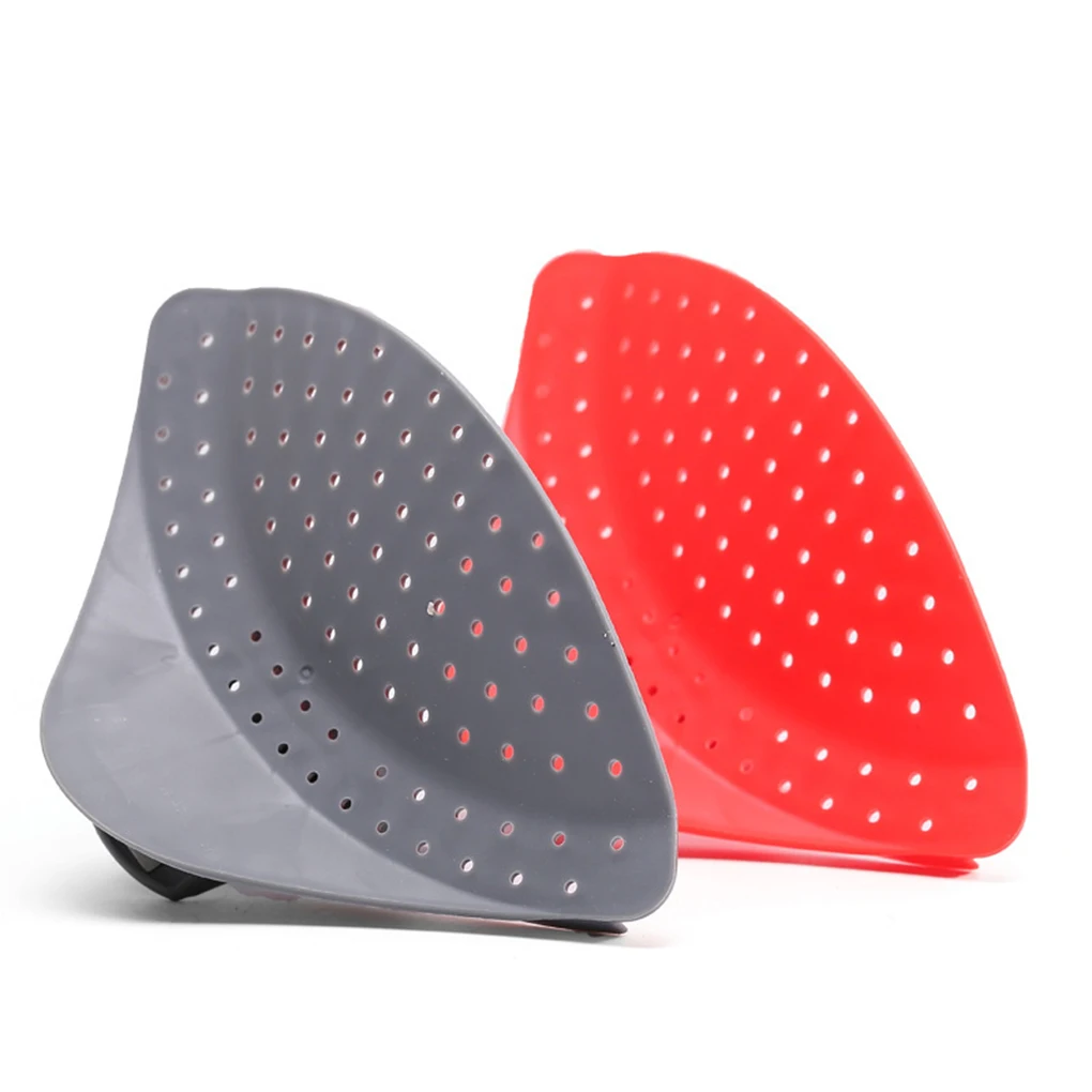 

Silicone PP Colanders Kitchen Clip On Pot Strainer Liquid Draining Pasta Vegetable Fruit Washing Tools Drainer