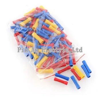 

3Color 100Pcs Assortment Wire Butt Cable Insulated Electrical Terminal Connector Be the first to write a review.BV BV1/2/5