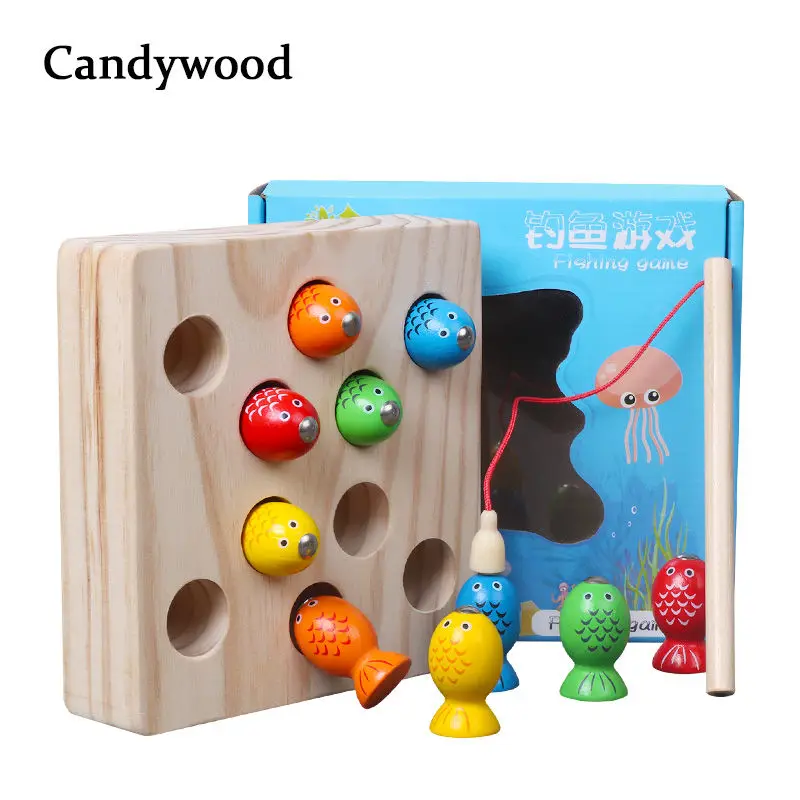 Candywood Children Wooden Toys Magnetic Games Fishing Toy Game Kids 3D Fish Baby Kids Educational Toys Outdoor Funny Boys Girl цена Candywood Children Wooden Toys Magnetic Games Fishing Toy Game Kids 3D Fish Baby Kids Educational Toys Outdoor Funny Boys Girl цены онлайн