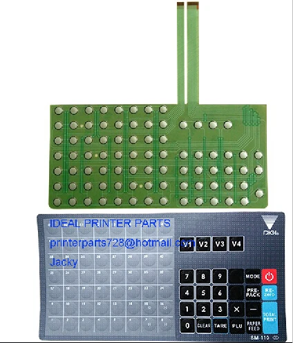 Новая Оригинальная клавиатура для DIGI sm80 шт SM90 SM110 SM300 электронный принтер