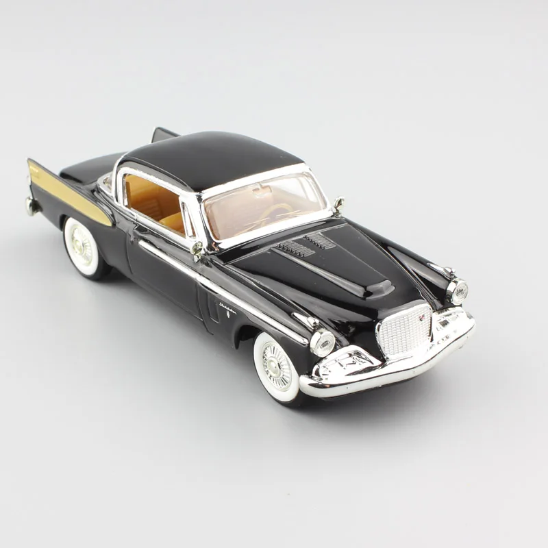 1/43 Масштаб Мини Делюкс 1958 Studebaker Golden Hawk hardtop coupe литой металлический мятный модельный автомобиль фургон игрушки для детей мальчик