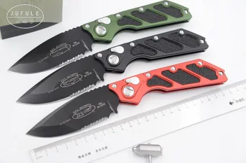 

JUFULE D2 Mark Elmax blade Aluminum handle outdoor tactical camping hunting EDC tool folding dinner kitchen knife