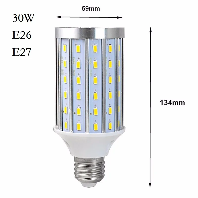 E26 E27 E39 E40 12W 18W 25W 30 W, светодиодные полосы освещения мощностью 45 Вт, 50 Вт, 60 Вт, 80 Вт светодиодный тип «Кукуруза» SMD5730 светодиодный светильник Точечный светильник для светильник и лампада подвесной светильник Инж