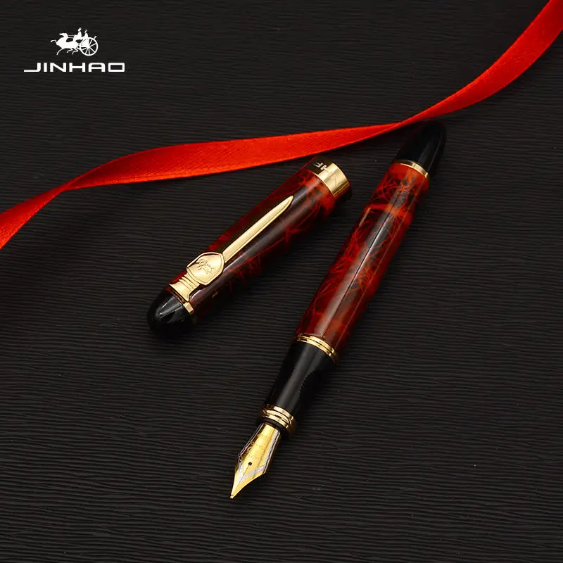 Перьевая ручка Jinhao X450 Caneta Dolma Kalem Pluma роскошная каллиграфическая канцелярская