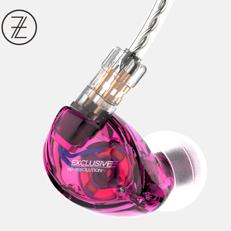 

2018 Newest TFZ EXCLUSIVE 1 HIFI The Fragrant Zither Monitor In Ear Sports headphonesCustomized Dynamic DJ Earphone
