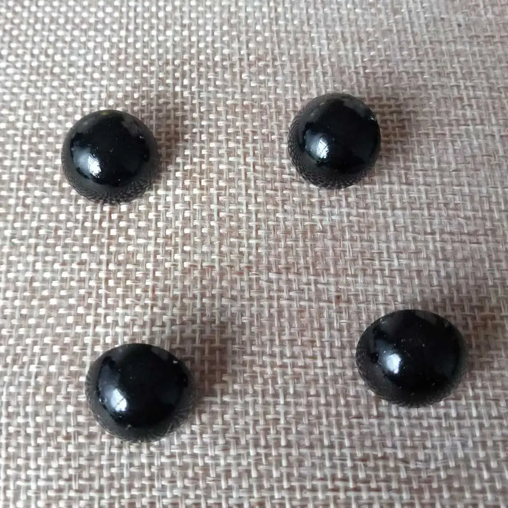 40pcs Black Decorative Buttons with shank Animal eyes nose Buttons Crafts Sewing Scrapbooking DIY Apparel Sewing accessories 5
