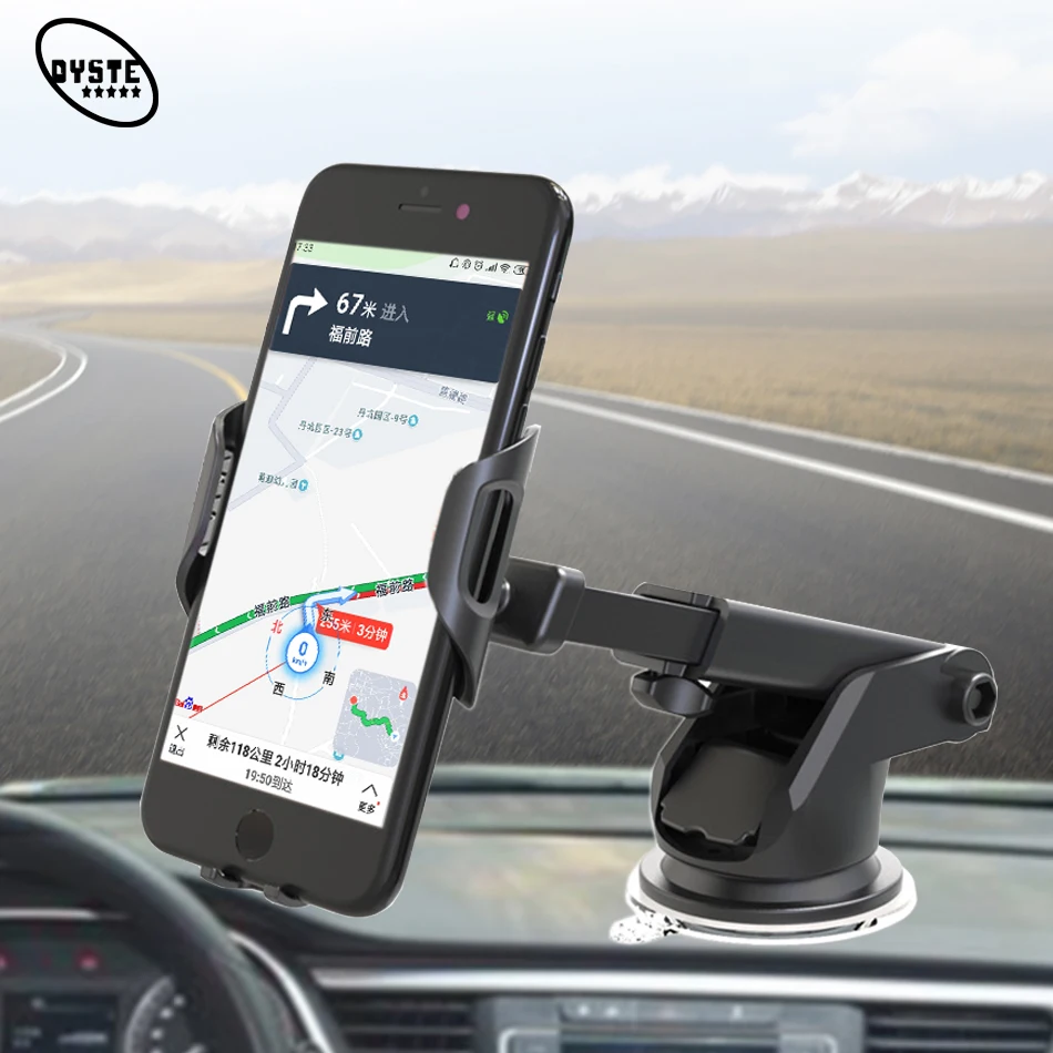 Car Phone Holder Support Smartphone For iphone 8 7 samsung s10 plus