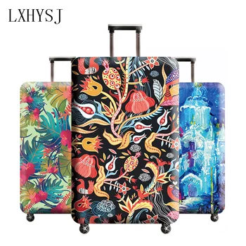 

The New Luggage cover Suitcase Case Elastic Dust cover For 18 to 32 Inch Luggage Protective Covers Travel accessories