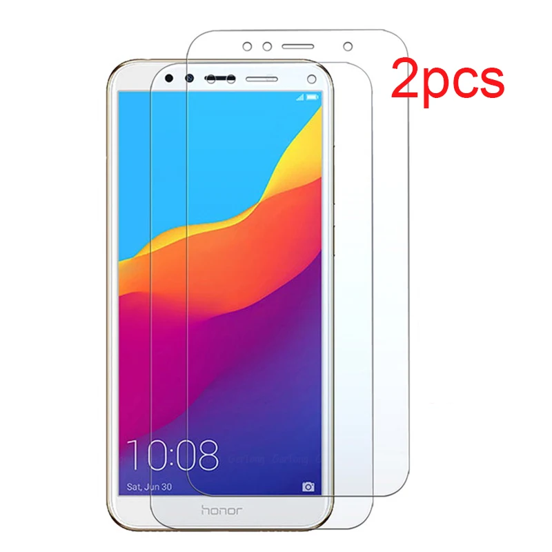

2 Pack 9H Protective Glass For Huawei Honor 7C 7A Pro Tempered Glass For Honor 7C Russian Version AUM-L41 Screen Protector Film