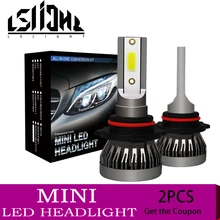 LSlight LED H7 H4 H11 H1 H9 9005 9006 HB2 HB3 HB4 9012 HA CONDOTTO LA Lampadina Del Faro Della Luce Dell’automobile 12 v /24 v 55 W 6000 k Turbo Fiala Auto Lampade