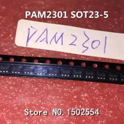 100 шт./лот PAM2301 PAM2301CAABADJ СОТ-23-5 цифровым понижающего чип