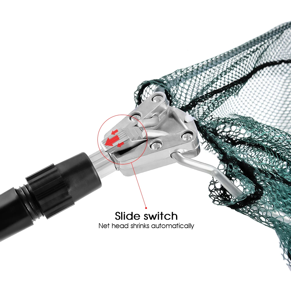 Телескопическая складная рыболовная сеть Peche из алюминиевого сплава, выдвижная удочка для ловли карпа, рыболовные снасти, ловушка для крабов, ПВА, сетка, Pesca