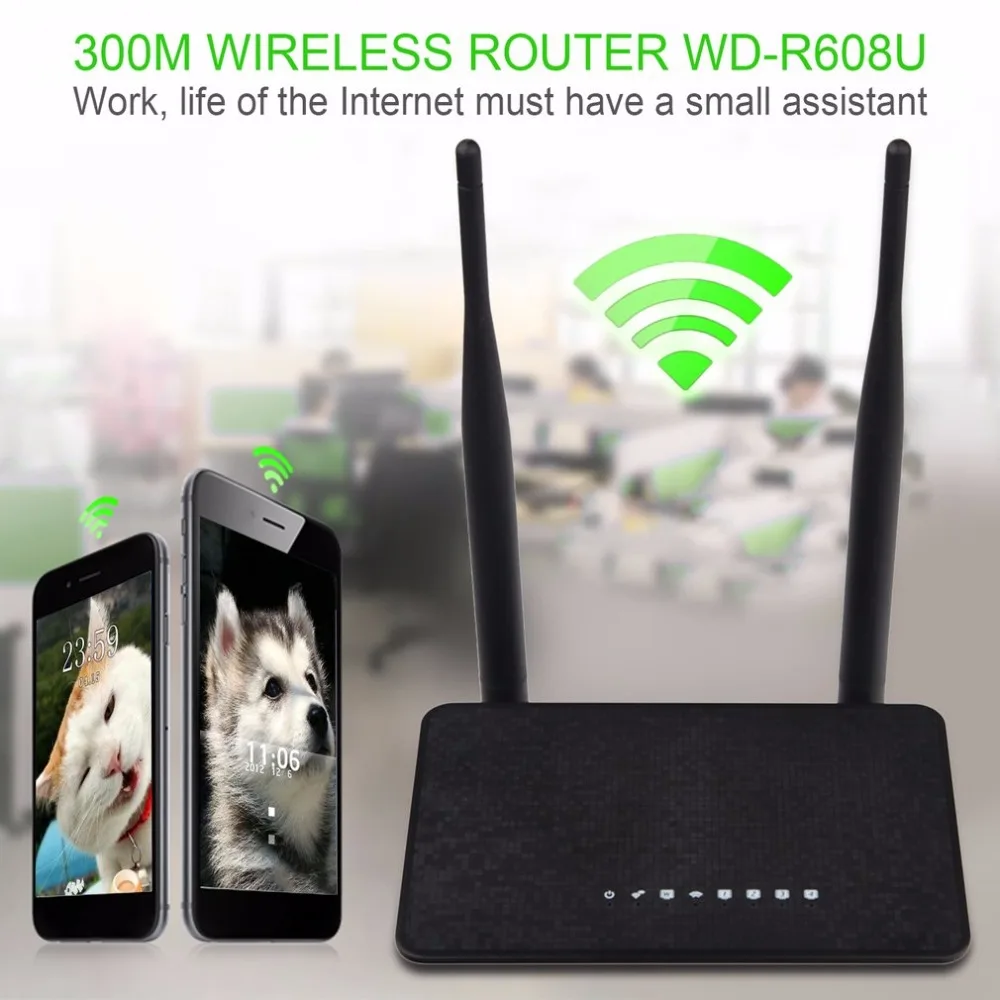 300 Мбит/с Беспроводной Wi-Fi роутера 1WAN 4LAN Порты 802.11b/g/n MT7628KN Чипсет 2,4 ГГц Wi-Fi ретранслятор С фиксированная антенна