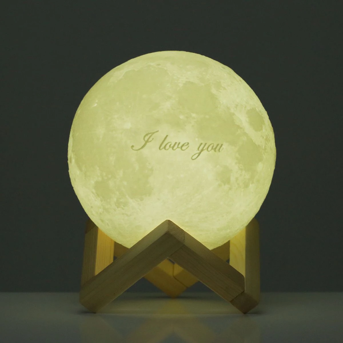 Tooarts Mond Lampe Valentinstag Geschenk Ich Liebe Sie 3d Gedruckt Led Licht Moderne Kunst Wohnkultur In Meinem Zimmer Eu Stecker Us Statues Sculptures Aliexpress 
