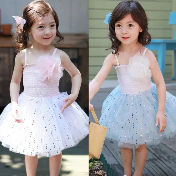 

Girls Dress 2019 new summer baby clothes Lace Sleeveless Dresses 2-3-4-5-6-7 years Baby Girl Clothes