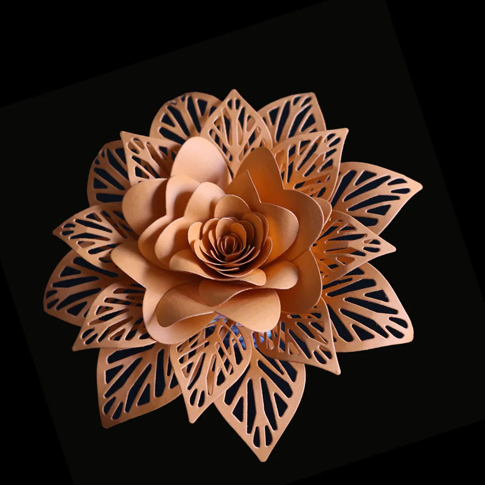 100*64MM Flower metal cutting dies scrapbooking dies metal cutting dies