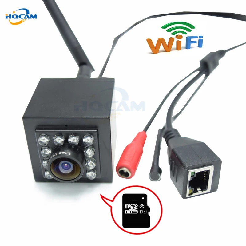 HQCAM 1080P Мини Wi Fi IP камера беспроводная веб 10 шт. 940 инфракрасное ночное видение SD