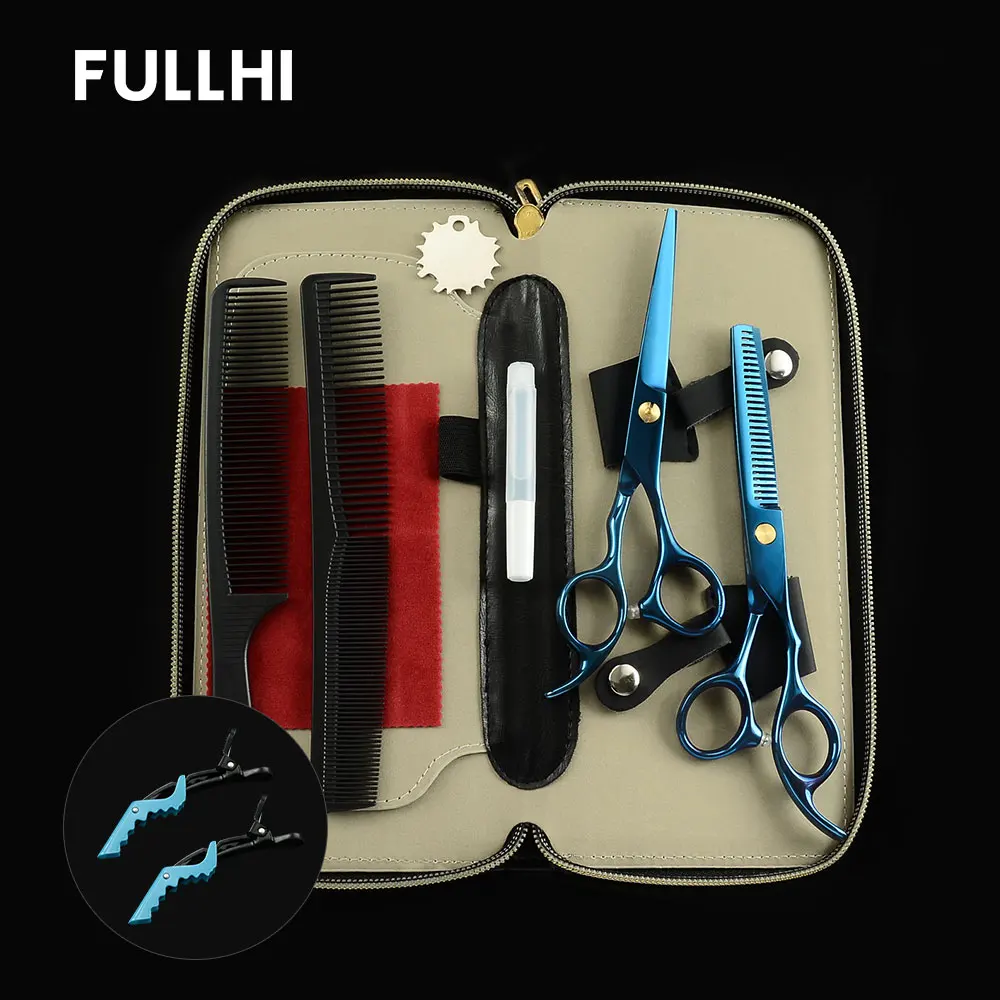 

Hairdressing Scissors Hairdresser's Scissors Set for Hairstyles Haircut Salons Accessories Thinning Scissors Multicolor Optional