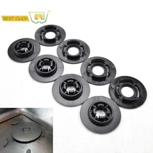 Broches de alfombra para el suelo del coche, abrazadera de fijación de alfombra para VW Golf Polo 9n Passat B7, Audi a3 a4 a6, Skoda Octavia A5 A7 Superb