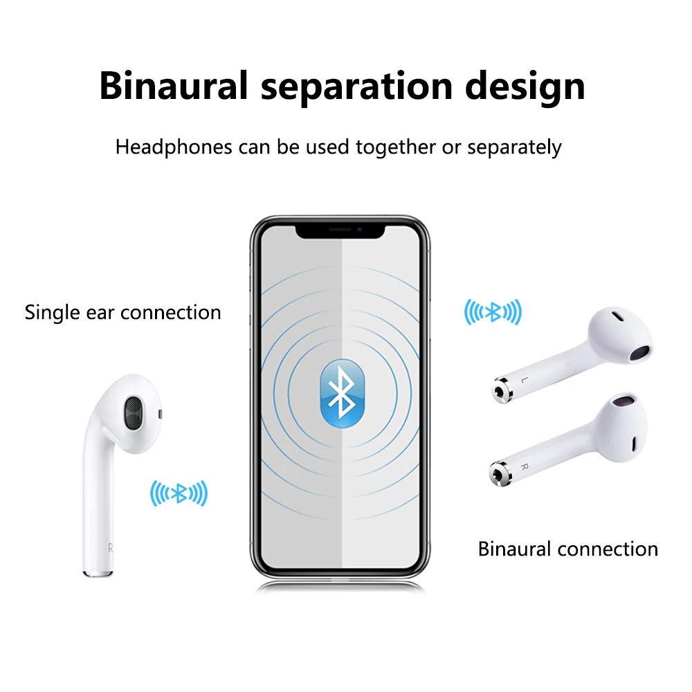 Bluetooth 5.0 Wireless Headset X-Max Earbuds Twins Earphone With Charging box Earphones Earbud For Samsung Smart Ear Aid