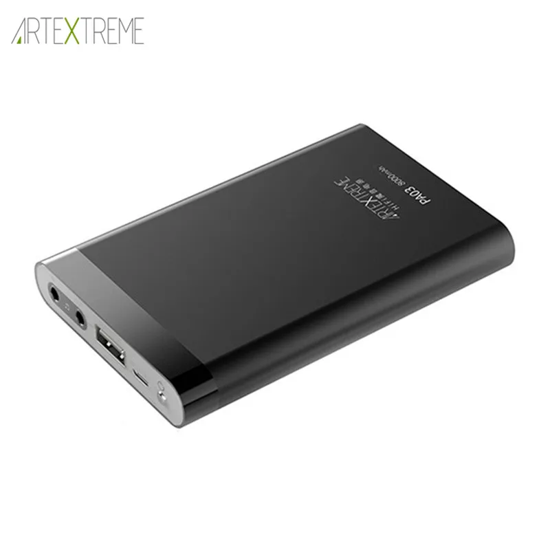 ARTEXTREME PA03/ PA03Plus HiFi Headphone Amplifier 180mw 200ohm CH2.0 Audio Amplifier 8000mah Power Bank AUX Headphone Amplifier