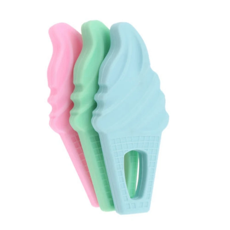 Lovely Baby Teethers Safety Newborn Teething Toys Ice Cream Shape Baby