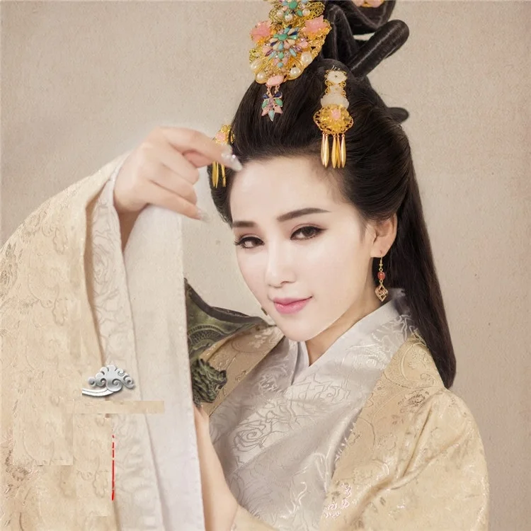 Простой элегантный костюм Импресса Qian Jin Meng китайский народного танца