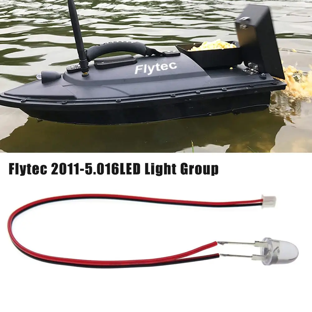 

Flytec 2011-5.016LED Light Group Double Warehouse Silent Bait Outdoor Fishing Bait Boat Model Original Accessories Rc Boat Parts