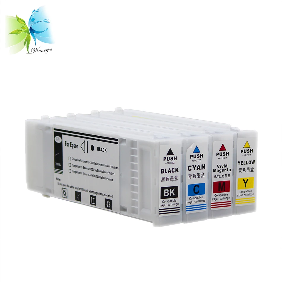 Картридж для принтера Epson S30600 S30670 S30610 4 цвета 700 мл | Компьютеры и офис