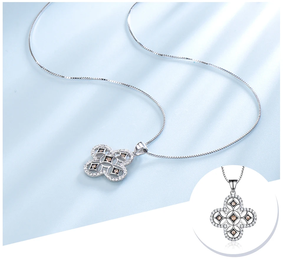 UMCHO  925 sterling silver necklace for women NUJ050Z-1-PC (5)
