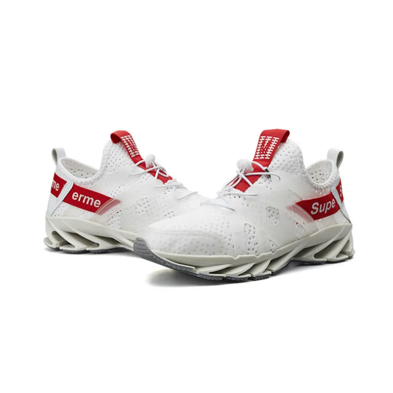 Tanie 2019 trenerów Lace up na zewnątrz sportowe wygodne sportowe buty wiosna nowe trampki mężczyzna lato buty do biegania mężczyzna dla dorosłych