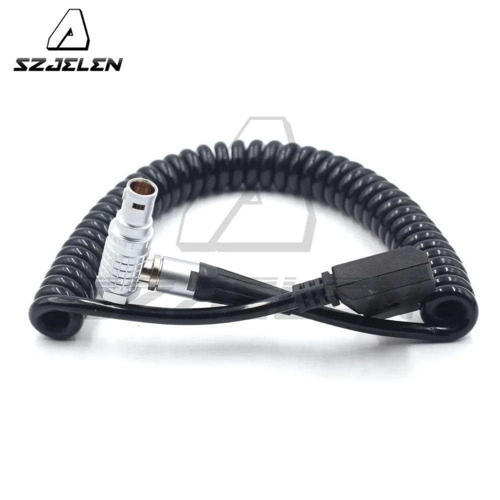 Mini Cabo de Alimentação k da Kinefinity da Câmera D-toque à Cinefinity Mini4k 2pin Cabo de Alimentação Masculino da Tomada