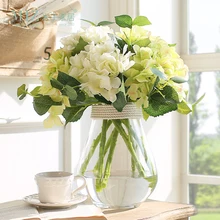 Home Decoration Transparent Glass Vase Flowerpot Free Shipping