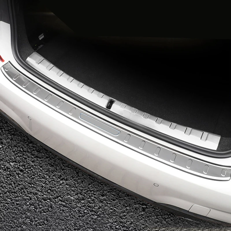 

Fit For BMW 3 Series G20 Sedan 2019 2020 Car Styling Inner&Outer Rear Bumper Guard Plate Cover Trim 2pcs Auto Accessiory