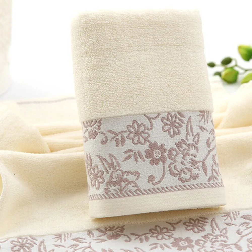 

Wisteria Flowers Patterns Bathroom Face Towel Soft Cotton Random Color P# dropship