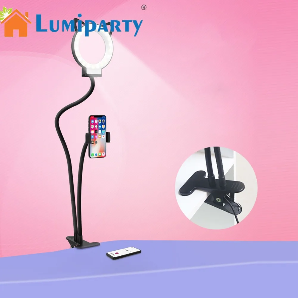 

AKDSteel 3-in-1 Internet Live Fill light 72 LED USB Charging Lamp Streaming Supplement Light Cell Phone Holder Beauty Lamp