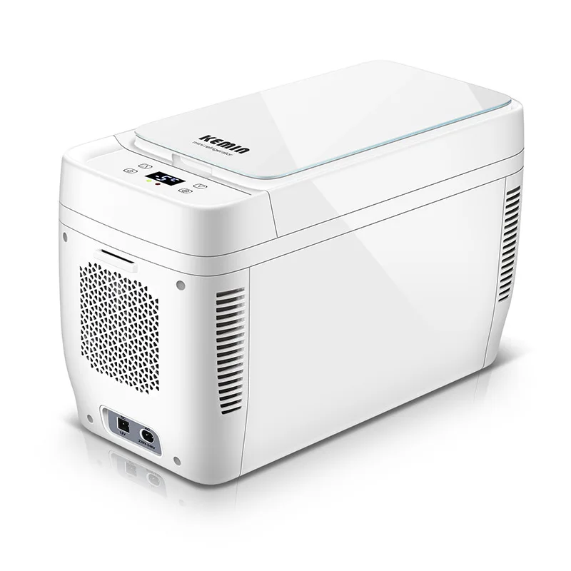KEMIN 11L Dual-core Car Mini Refrigerator Mini Fridge Refrigeration Heating For Household And Car Use Portable freezer 12V 220V KEMIN 11L Dual-core Car Mini Refrigerator Mini Fridge Refrigeration Heating For Household And Car Use Portable freezer 12V 220V