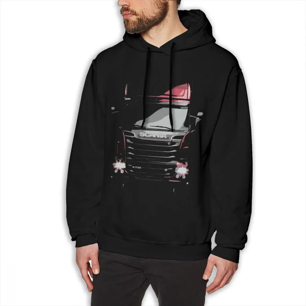 

Scania Trucker SCANIA Saab Car Hoodies Men Summer sweatshirt Pure Cotton