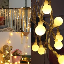 1.5M Street Garland Battery Led Fairy Christmas Tree Lights Outdoor/Indoor Decoration Led String Lights Ball New Year/Xmas Light 1.5M Street Garland Battery Led Fairy Christmas Tree Lights Outdoor/Indoor Decoration Led String Lights Ball New Year/Xmas Light