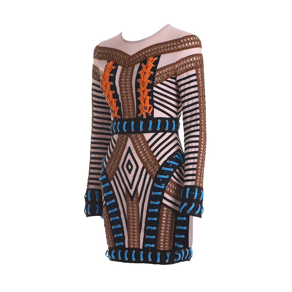 2017-Women-mesh-Patchwork-Hollow-Out-Dress-Evening-Party-Sexy-O-Neck-Mini-full-Sleeve-Runway (1)